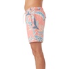 image:imageONEILL Mens 17 Inch Tropical Volley Boardshorts  Elastic Waist and Fixed Waist Quick Dry Swim Trunks for Men with PocketsCrlcoral