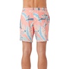 image:imageONEILL Mens 17 Inch Tropical Volley Boardshorts  Elastic Waist and Fixed Waist Quick Dry Swim Trunks for Men with PocketsCrlcoral