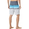 image:imageONEILL Mens Hyperfreak Heat Stripe Swim Trunks  21 Inch Inseam Fixed Waist Boardshorts for Men with Side Zip PocketGrey31