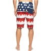 image:imageONeill Beerpong Scallop 247 Boardshort SwimwearRed White Blue  Beerpong