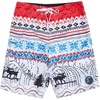 image:imageONEILL Mens 21 Inch Outseam Ultrasuede Swim BoardshortWhite  Sleight Bowls
