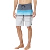 image:imageONEILL Mens Hyperfreak Heat Stripe Swim Trunks  21 Inch Inseam Fixed Waist Boardshorts for Men with Side Zip PocketGrey30