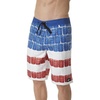 image:imageONEILL Mens Ultrasuede Party Boardshort KEG Leg RED White Blue 32