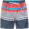 image:imageONeill Mens Cartographer Elastic Waist BoardshortRed White Blue  Cartographer