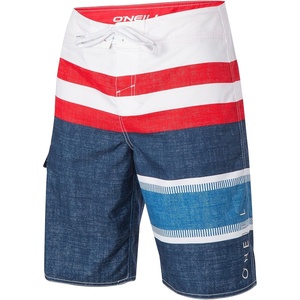 image:imageONEILL Mens 21 Inch Outseam Ultrasuede Swim BoardshortDark Navy  Lennox