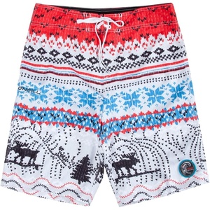 image:imageONEILL Mens 21 Inch Outseam Ultrasuede Swim BoardshortWhite  Sleight Bowls