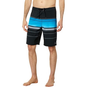 image:imageONEILL Mens Hyperfreak Heat Stripe Swim Trunks  21 Inch Inseam Fixed Waist Boardshorts for Men with Side Zip PocketBlack 133