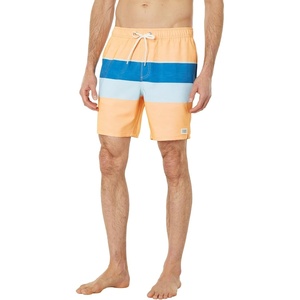 image:imageONEILL Mens Lennox Volley Swim Trunks  17 Inch Inseam Boardshorts for Men with Elastic Waist and PocketsCantaloupe  Hermosa Volley