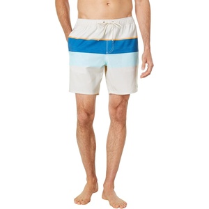 image:imageONEILL Mens Lennox Volley Swim Trunks  17 Inch Inseam Boardshorts for Men with Elastic Waist and PocketsCream  Hermosa Volley