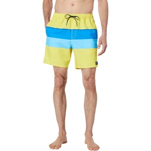 image:imageONEILL Mens Lennox Volley Swim Trunks  17 Inch Inseam Boardshorts for Men with Elastic Waist and PocketsYellow  Hermosa Volley