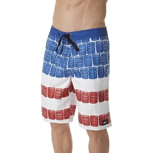 image:imageONEILL Mens Ultrasuede Party Boardshort KEG Leg RED White Blue 32