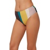 image:imageONEILL Womens High Waist Hipster Bikini Swimsuit Bottom RainbowSapa Stripe M