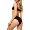 image:imageONEILL womens Saltwater Solids Textured Highwaisted BottomsBlack Textured  Salt Water Solids Fa20