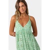 image:imageSALTWATER SOLIDS MEL MAXI SWIM COVERUPPeacock Green