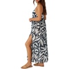 image:imageWomens Swim Saltwater Essentials Mel Print CoverUp Dress Slate S