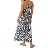 image:imageWomens Swim Saltwater Essentials Mel Print CoverUp Dress Slate S