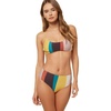image:imageONEILL Womens High Waist Hipster Bikini Swimsuit Bottom RainbowSapa Stripe M
