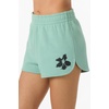image:imageONEILL Womens Scallop Lounge Shorts  ButterSoft Fleece Easy PullOn FitGreen