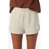 image:imageONEILL Womens Scallop Lounge Shorts  ButterSoft Fleece Easy PullOn FitLight Khaki