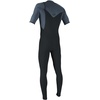image:imageONEILL Hyperfreak 32mm ChestZip Full Wetsuit  Mens BlackBlack LHH8GunmetalCadetBlue