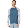 image:imageONEILL Mens 247 Traveler UPF 30 LS Sun ShirtCadet BlueCool Grey