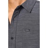 image:imageONEILL Mens UPF Slub Solid Standard Short Sleeve Woven ShirtBlack