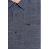 image:imageONEILL Mens UPF Slub Solid Standard Short Sleeve Woven ShirtNavy