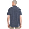 image:imageONEILL Mens UPF Slub Solid Standard Short Sleeve Woven ShirtNavy