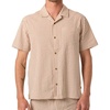 image:imageONEILL Mens Og Seersucker Plaid Short Sleeve Woven ShirtTofu