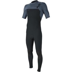 image:imageONEILL Hyperfreak 32mm ChestZip Full Wetsuit  Mens BlackBlack LHH8GunmetalCadetBlue