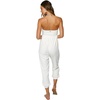 image:imageONEILL Sleeveless Cropped Wide Leg Jumpsuits for Women  Versatile Jumpsuits for Women Casual Wear for Daytime or EveningWhite  Sandy