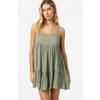 image:imageONEILL Womens Saltwater Solids Rilee Mini CoverUp Dress  Lightweight Crinkle Fabric Adjustable StrapsSea Spray