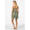 image:imageONEILL Womens Saltwater Solids Rilee Mini CoverUp Dress  Lightweight Crinkle Fabric Adjustable StrapsSea Spray