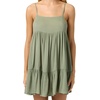image:imageONEILL Womens Saltwater Solids Rilee Mini CoverUp Dress  Lightweight Crinkle Fabric Adjustable StrapsSea Spray
