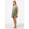 image:imageONEILL Womens Saltwater Solids Rilee Mini CoverUp Dress  Lightweight Crinkle Fabric Adjustable StrapsSea Spray
