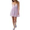 image:imageONEILL Womens Saltwater Solids Tank Dress CoverupOrchid  Saltwater Solids