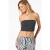 image:imageONEILL Womens Adeline Tube Top  Strapless Stretch Knit StayPut NecklineBlack
