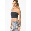 image:imageONEILL Womens Adeline Tube Top  Strapless Stretch Knit StayPut NecklineBlack