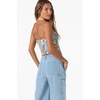 image:imageONEILL Womens Adeline Tube Top  Strapless Stretch Knit StayPut NecklineCaptains Blue