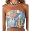 image:imageONEILL Womens Adeline Tube Top  Strapless Stretch Knit StayPut NecklineCaptains Blue