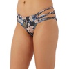 image:imageONEILL Womens Boulders Strappy Side Bikini Bottoms  Full Coverage Womens Bathing Suit Bottom with MultiStrap DetailMatira Tropical