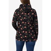 image:imageONEILL Womens Josie HalfZip Hoodie  Soft Fleece Comfort Allover PrintBlack
