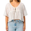 image:imageONEILL Womens Loni Eyelet TopWhite