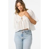 image:imageONEILL Womens Loni Eyelet TopWhite