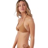 image:imageONEILL Womens Mizi Metallic Rib Madird TopBrown Sugar