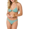image:imageONEILL Womens Mizi Metallic Rib Madird TopOil Blue