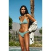 image:imageONEILL Womens Mizi Metallic Rib Madird TopOil Blue