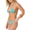 image:imageONEILL Womens Mizi Metallic Rib Madird TopOil Blue