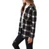 image:imageONEILL Womens Superfleece Flannel Top  Comfortable and Casual Long Sleeve Button Up Shirts for WomenBlack  Collins