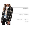 image:imageONEILL Womens Superfleece Flannel Top  Comfortable and Casual Long Sleeve Button Up Shirts for WomenBlack  Collins